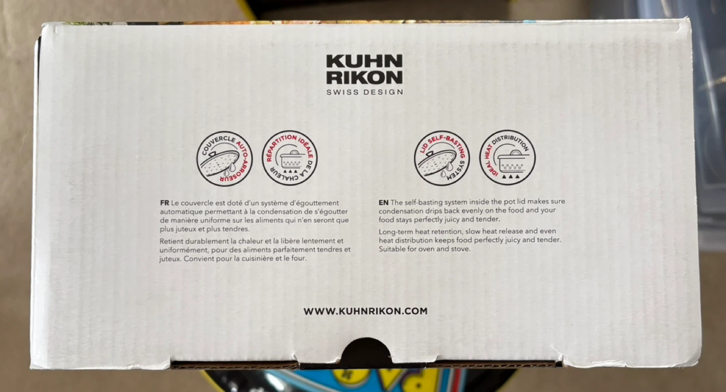 ✨✨Kuhn Rikon 24cm Cast Iron Dutch Oven 🏆 - photo 3