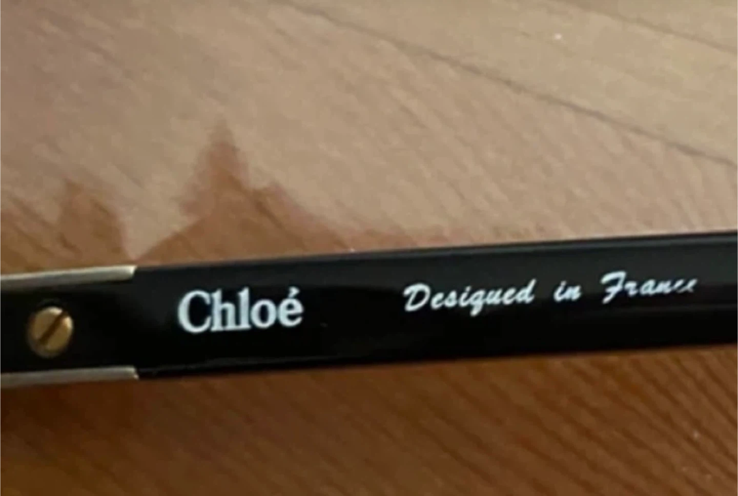 Chloé Women's Round Sunglasses - Black with Gold Accents - photo 3