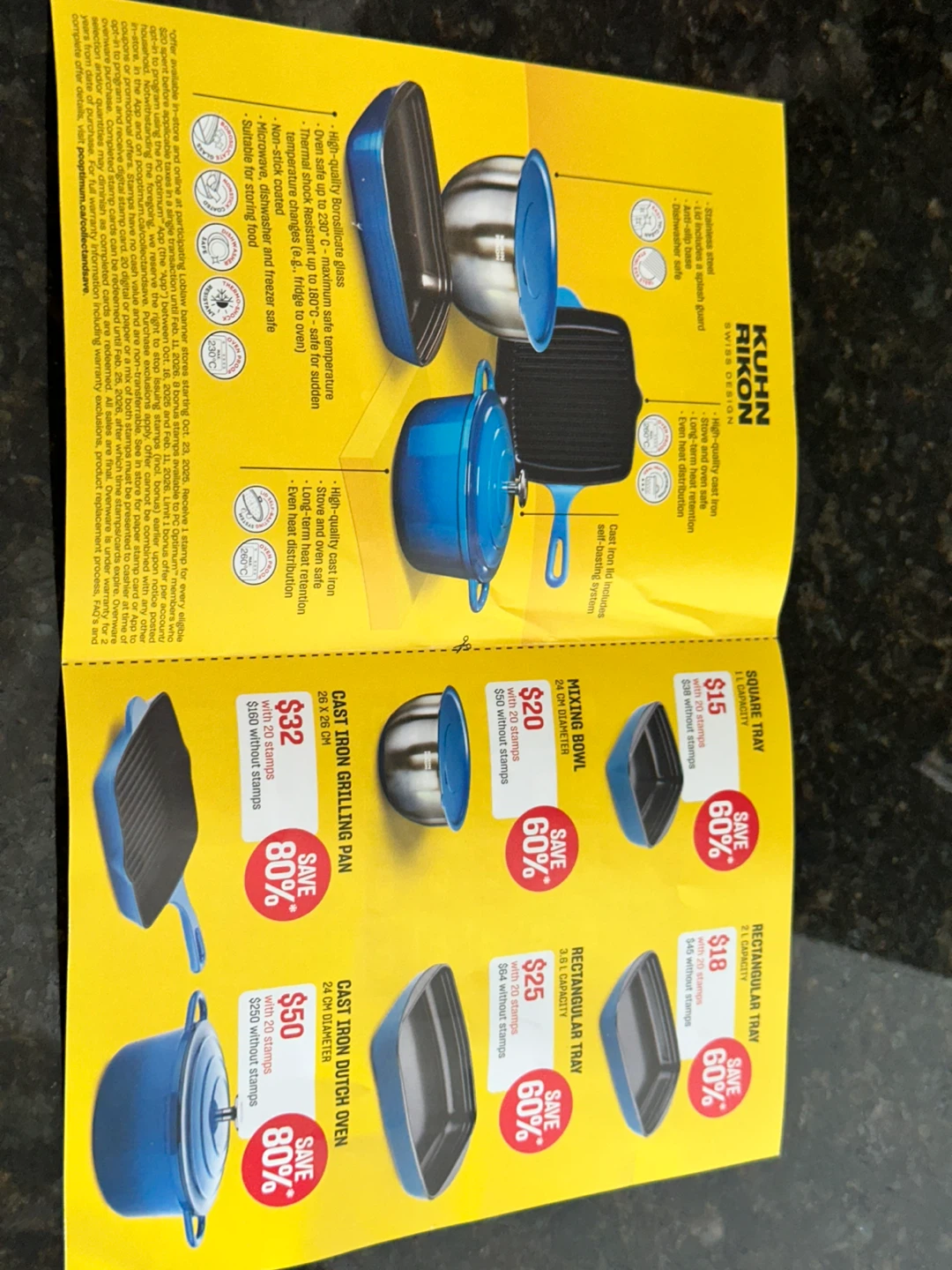 Kuhn Rikon Swiss Design Cookware Stamps 🏆 - photo 2