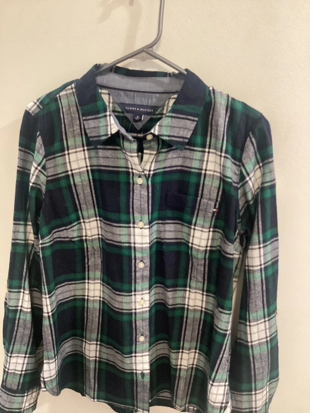🏆 Tommy Hilfiger Woman’s Plaid Top - photo 2