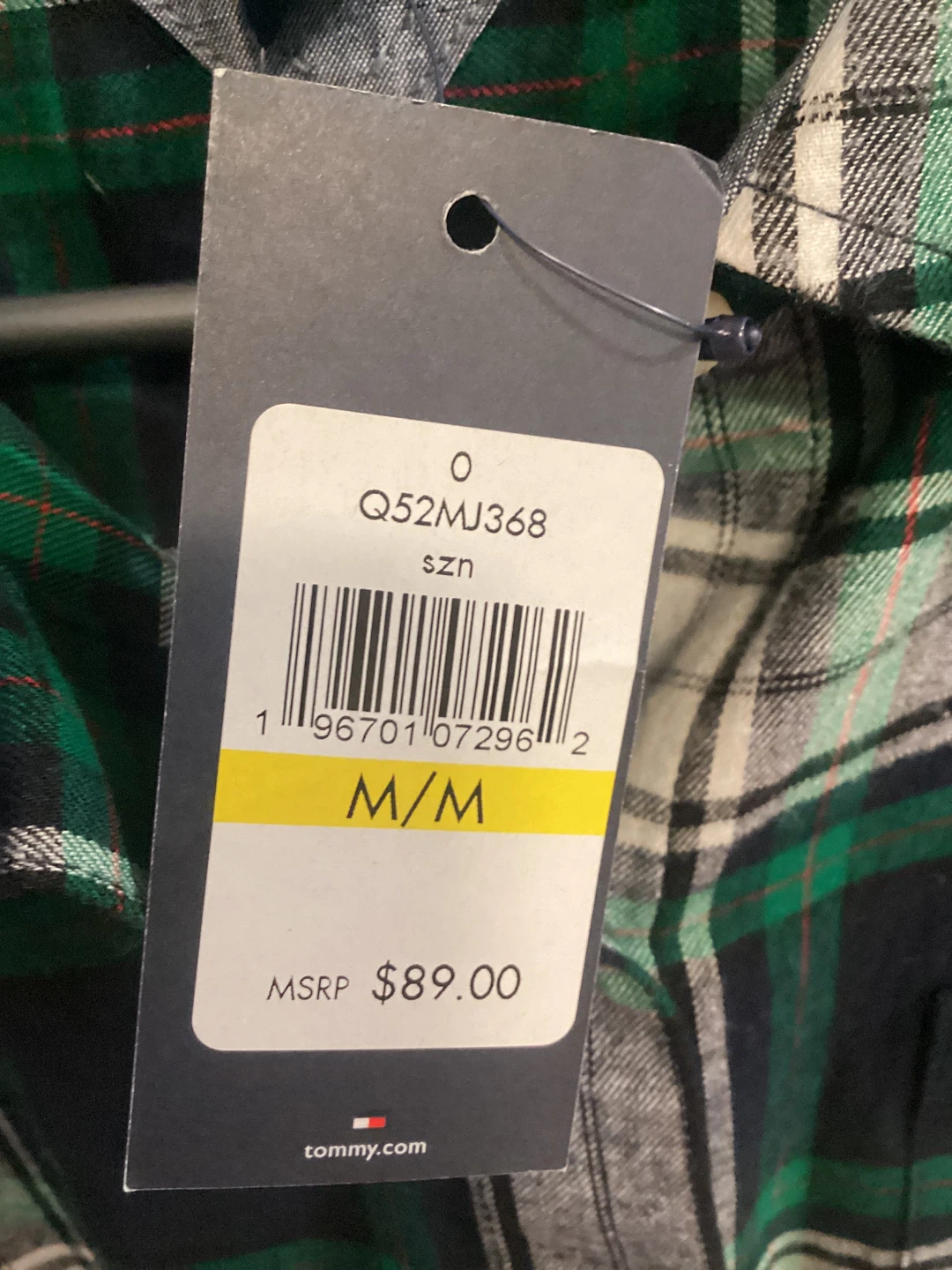 🏆 Tommy Hilfiger Woman’s Plaid Top - photo 5