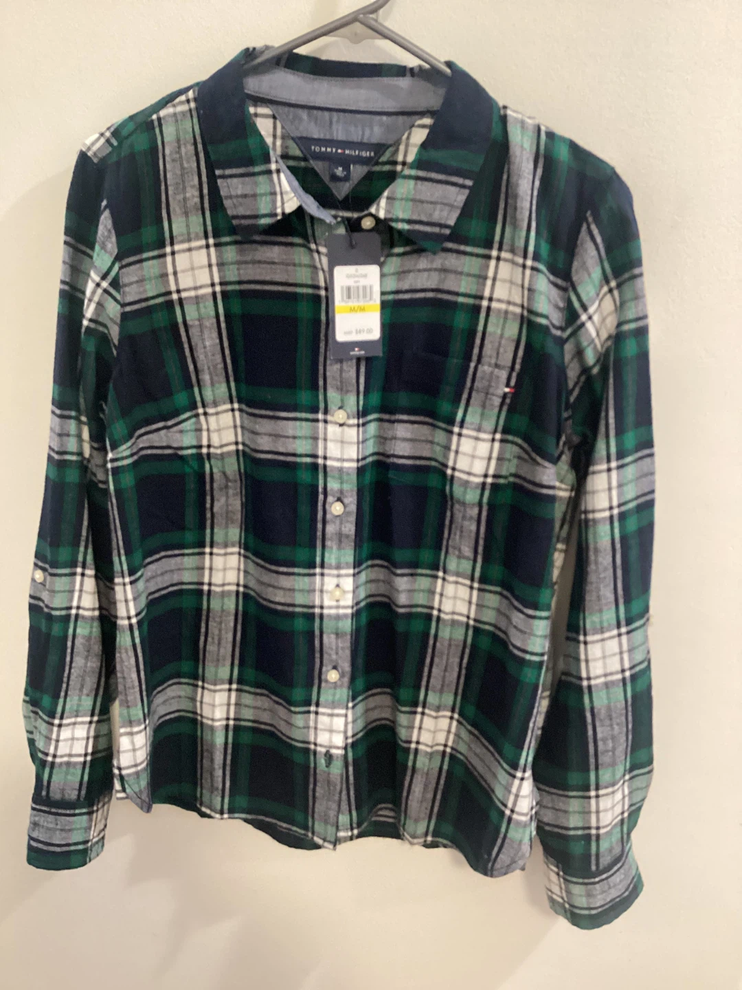 🏆 Tommy Hilfiger Woman’s Plaid Top