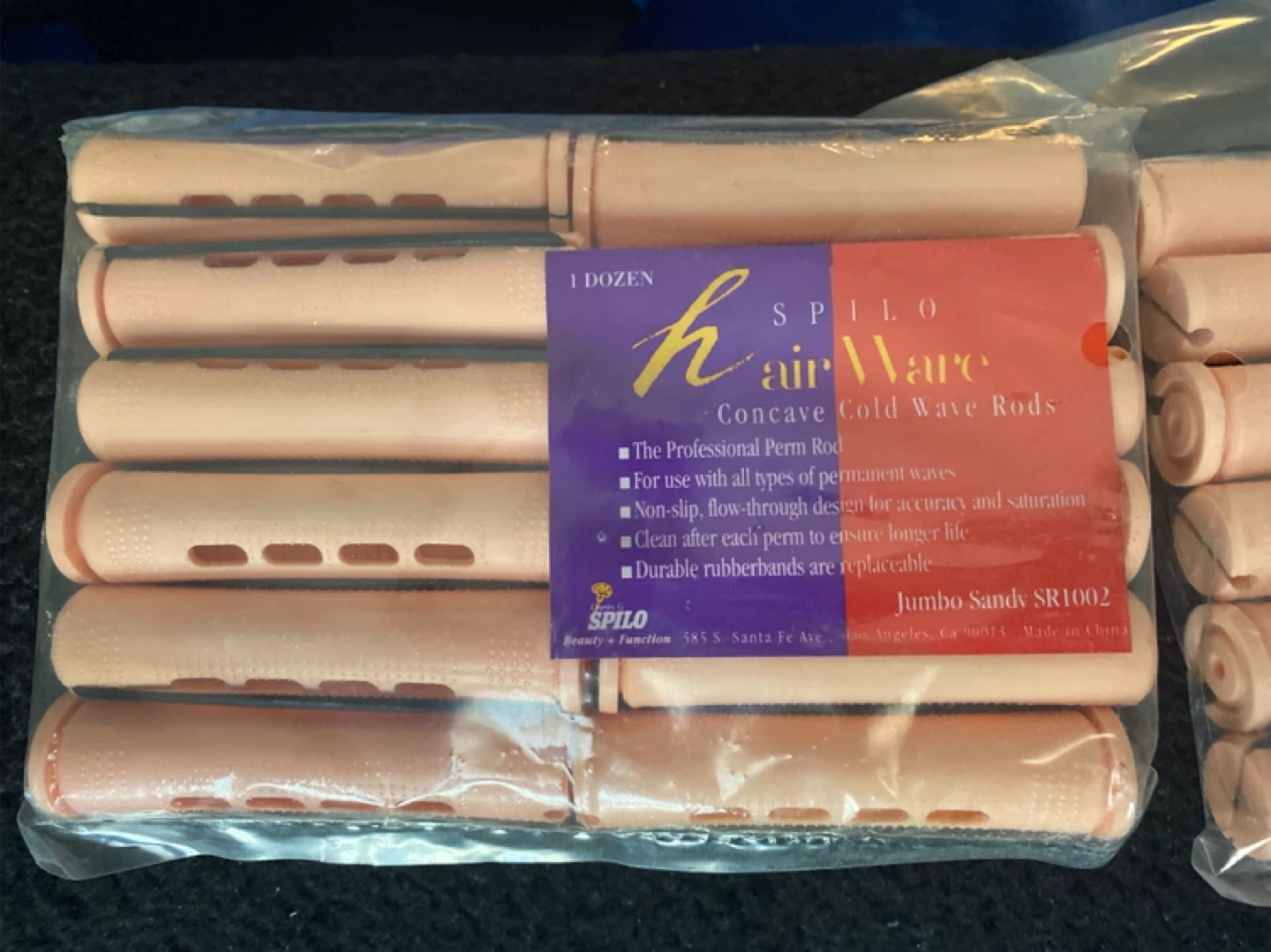 Spilo Hair Ware Jumbo Sandy Perm Rods - photo 2
