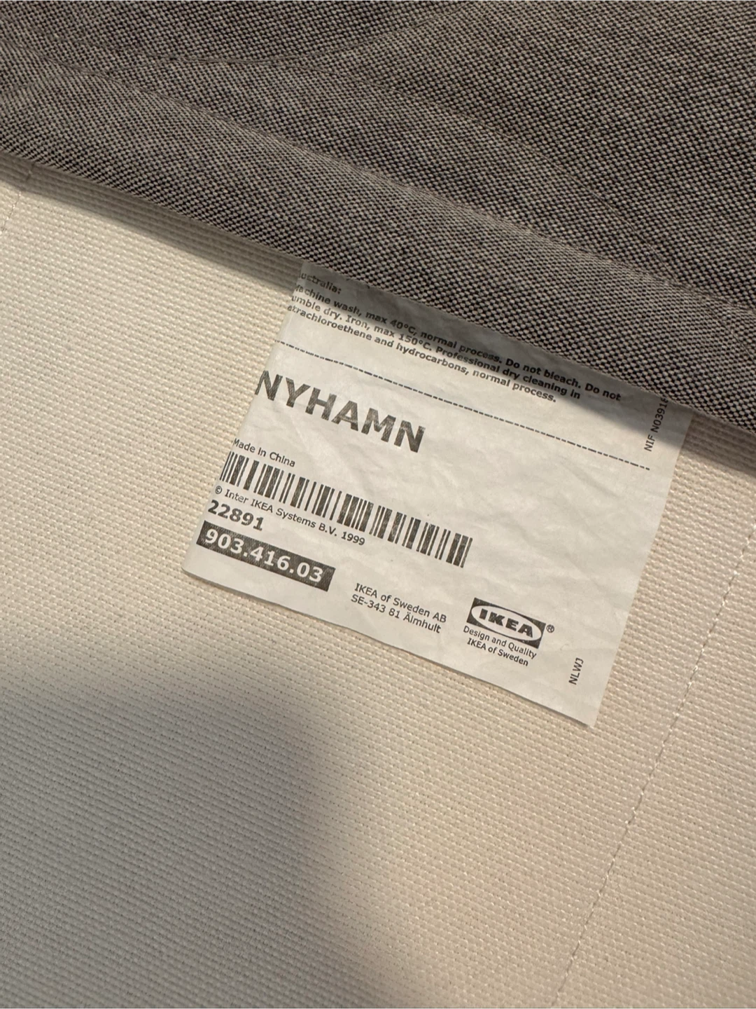 IKEA Mattress & cover for NYHAMN Sofa Bed - photo 3