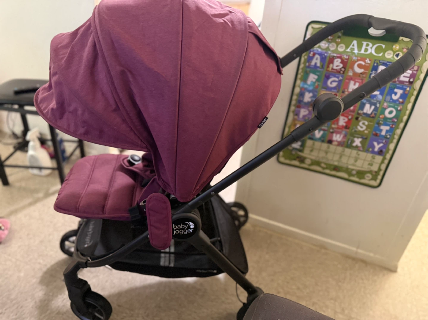 Baby Jogger City Select Stroller - Burgundy 🏆 - photo 2