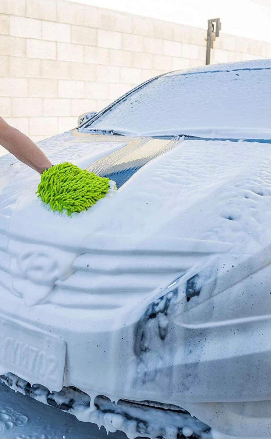 Chemical Guys Microfibre Scratch-Free Chenille Car Wash Mitt - photo 2