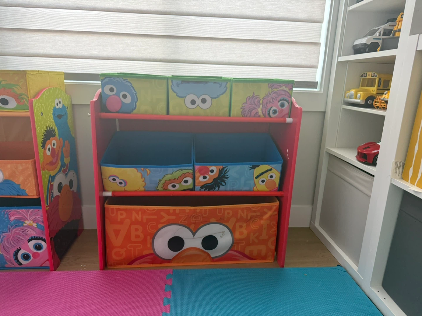 Sesame Street Toy Storage Organizer with Bins - photo 5