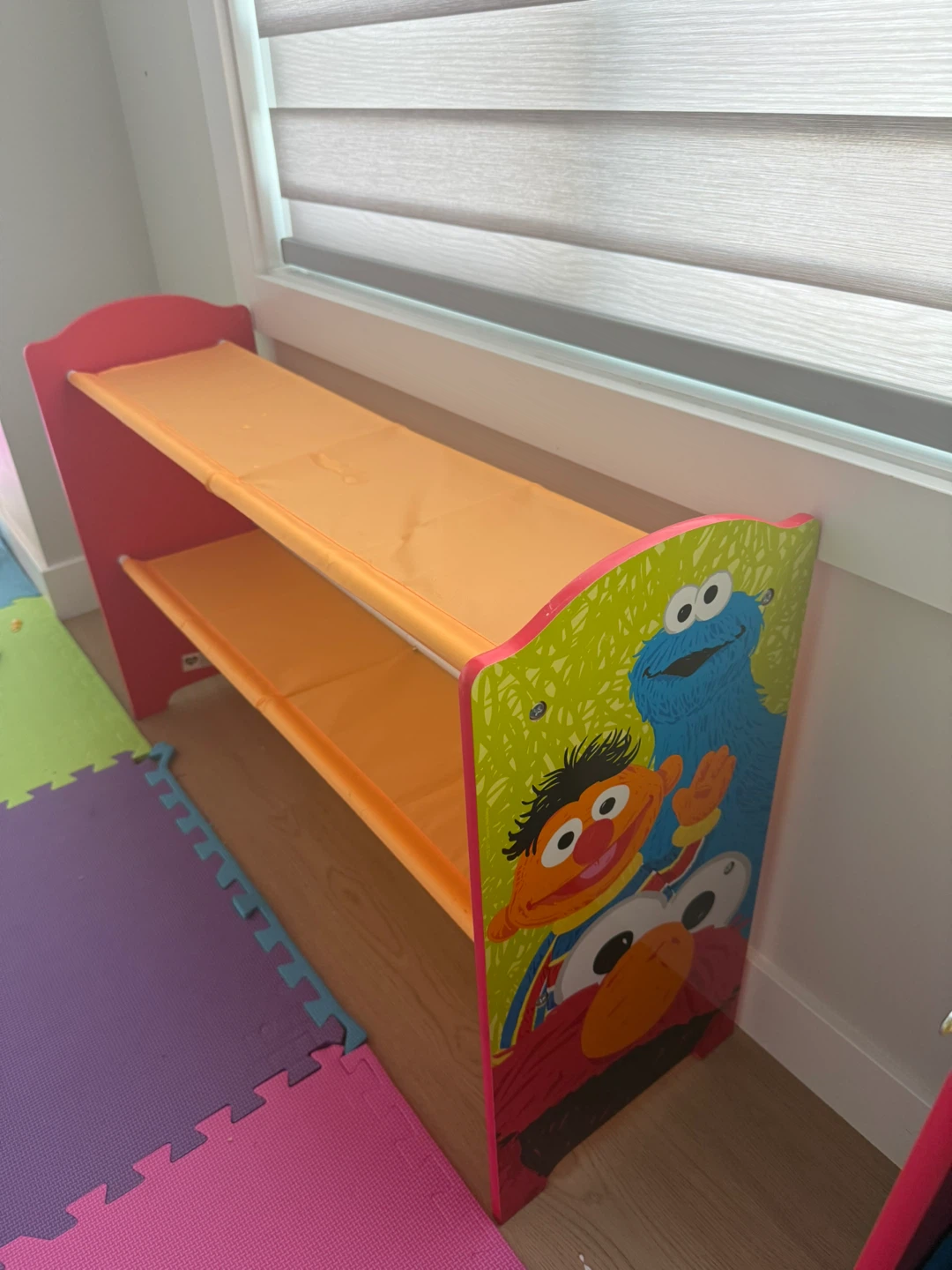 Sesame Street Toy Storage Organizer with Bins - photo 3