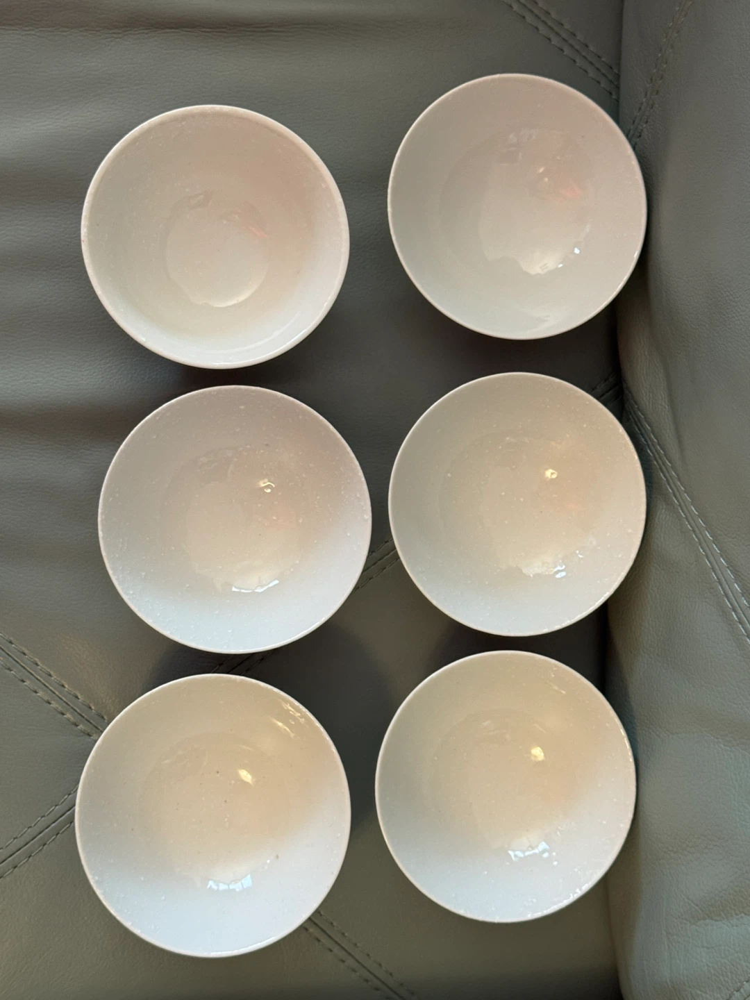 Set of 6 Bunny and Flower Pattern Rice Bowls - photo 2