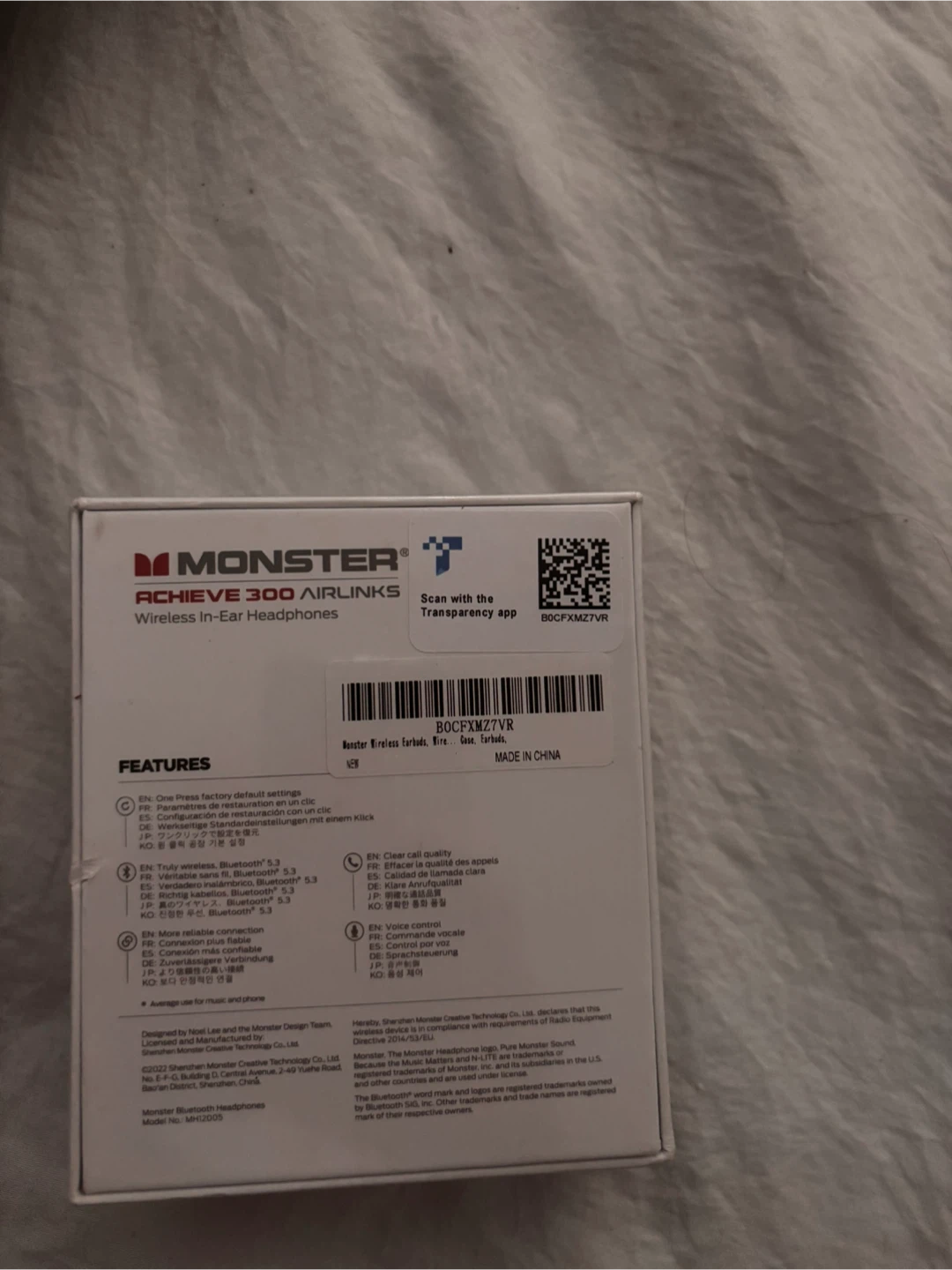 Monster Achieve 300 AIRLINKS Wireless In-Ear Headphones - photo 2