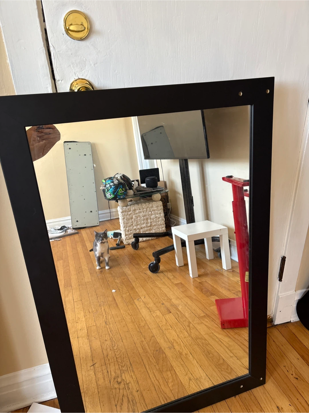 Black Framed Mirror