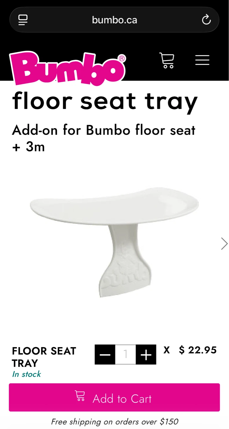 Bumbo Floor Seat with Tray, Lime Green - photo 4