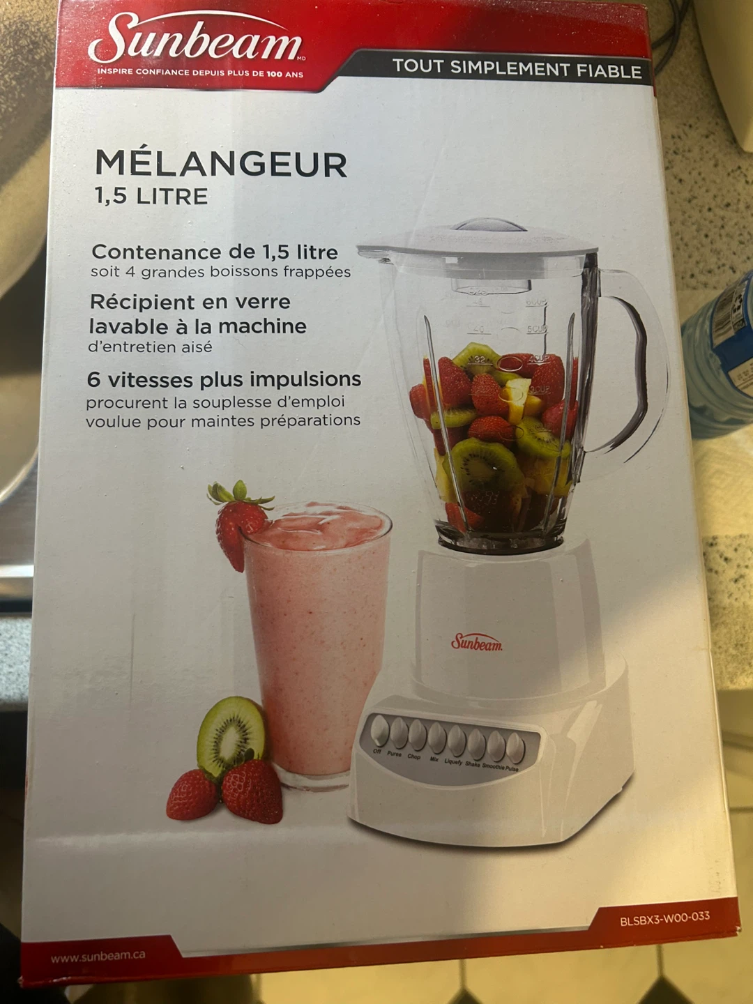 Sunbeam 1.5 Litre Blender