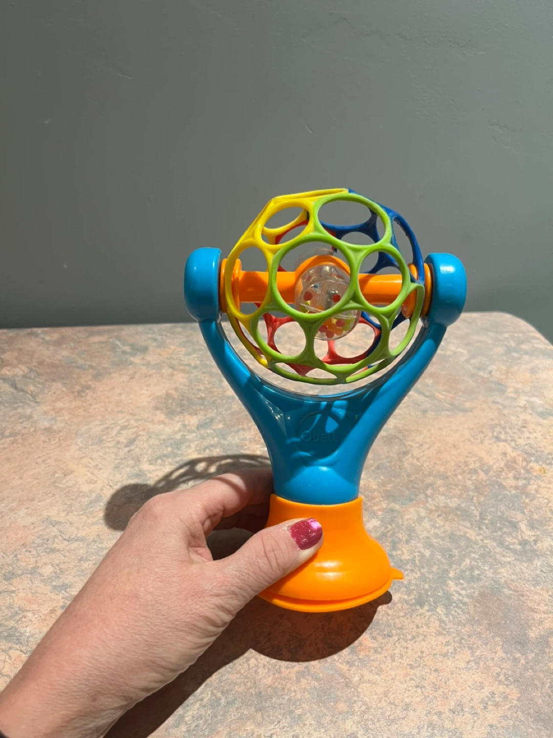 🏆Oball Activity Toy with Suction Cup Base