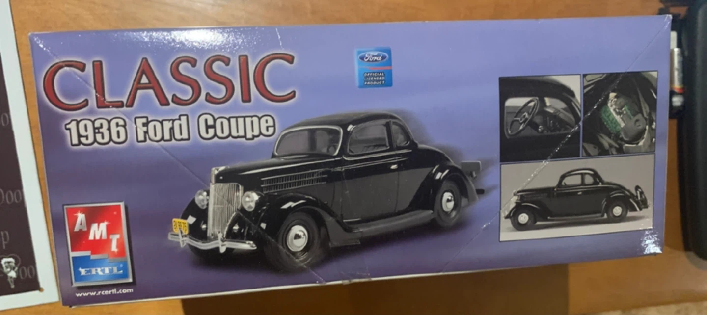 1936 Ford Coupe model