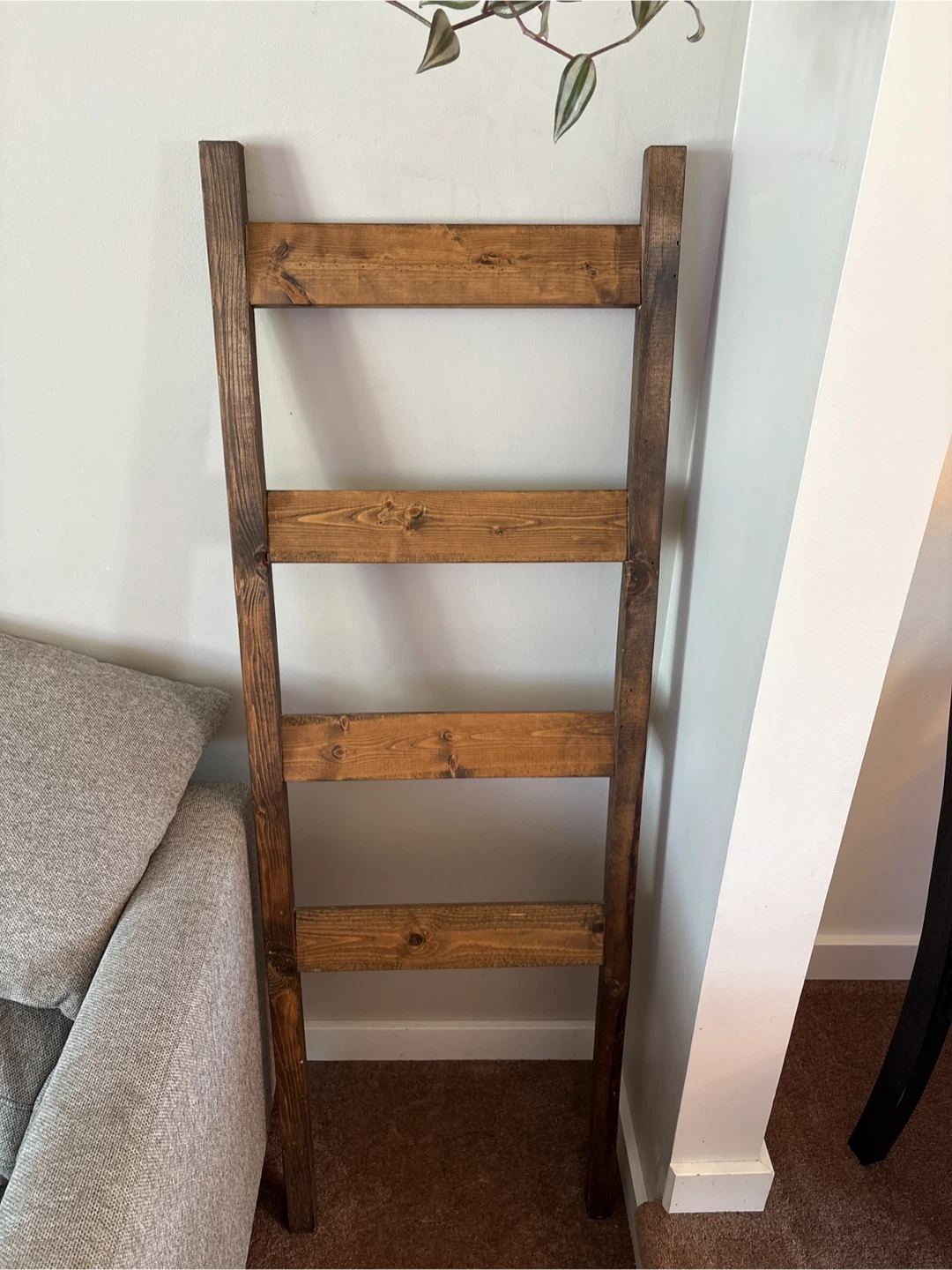 Wooden Blanket Ladder