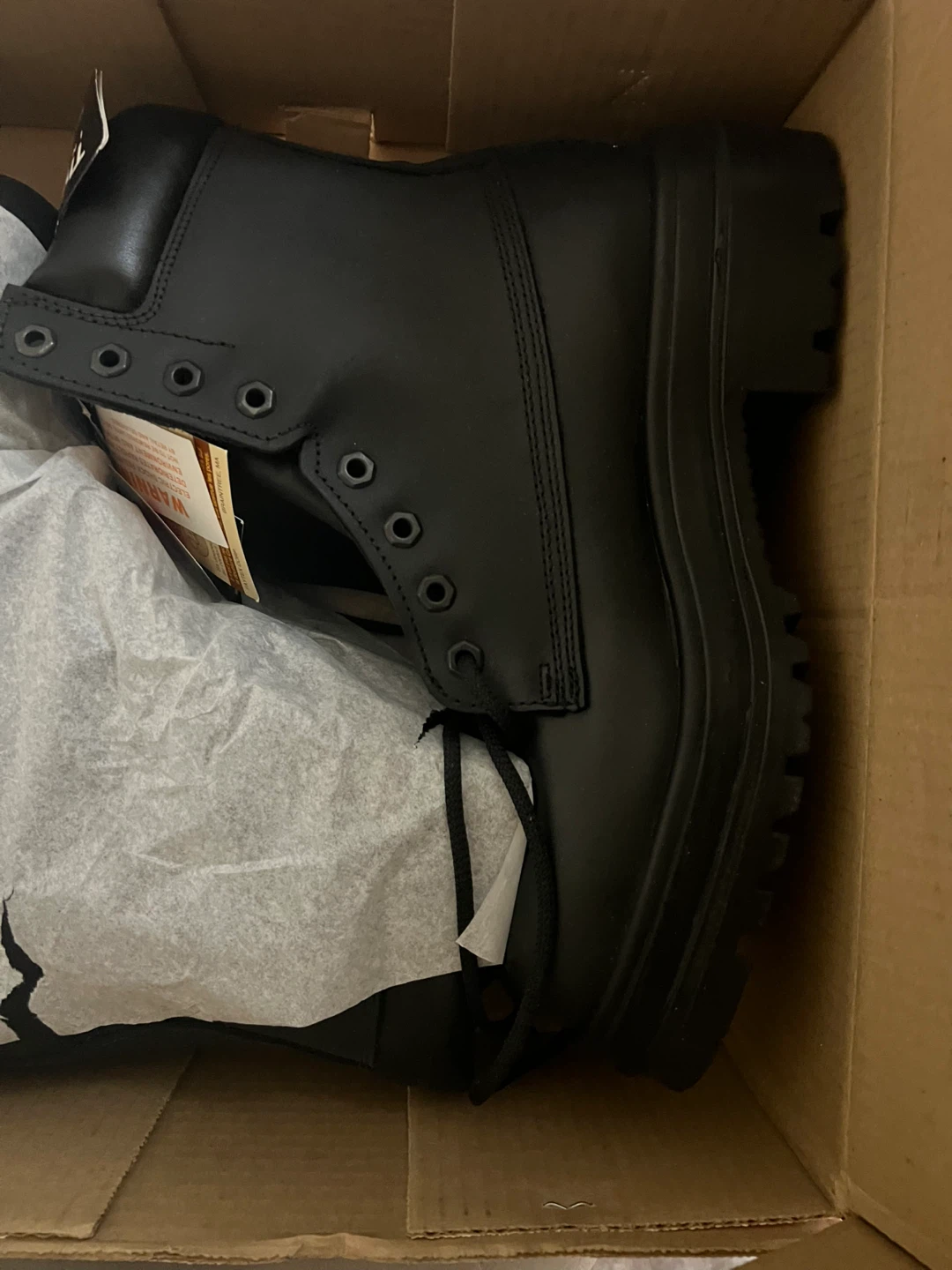 STC Churchill Black Work Boots - Size 9.5 - photo 2