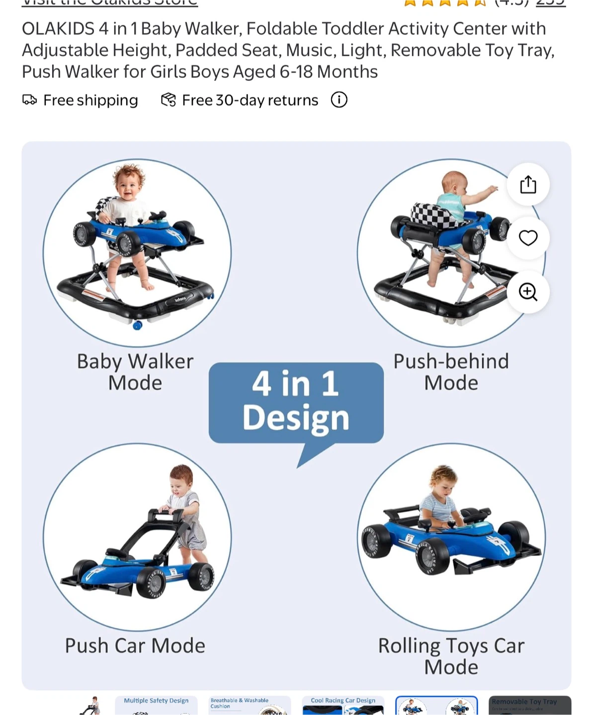 Infans Baby Walker - photo 3