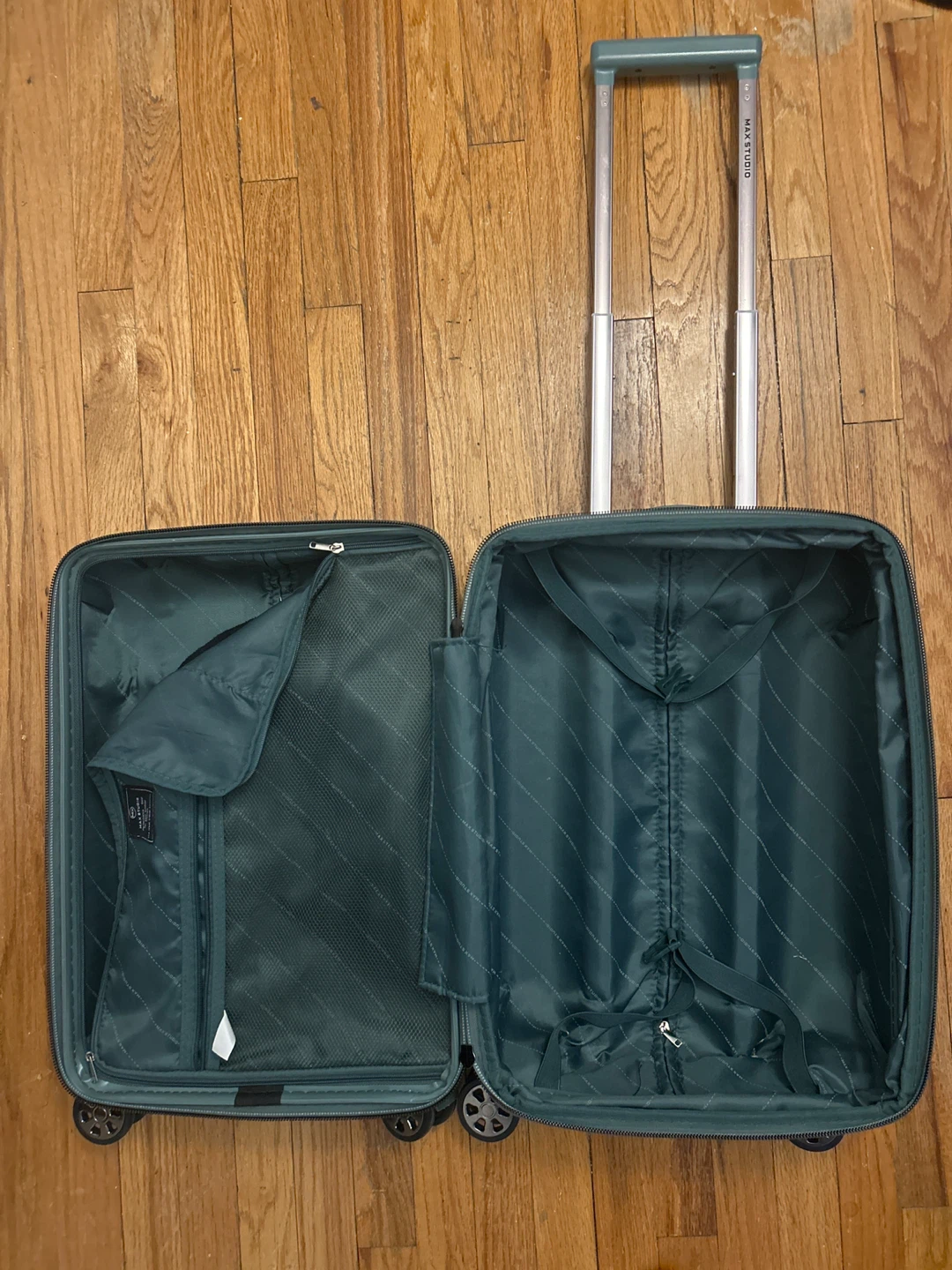 Max Studio Teal Hardside Carry-On Luggage - photo 2
