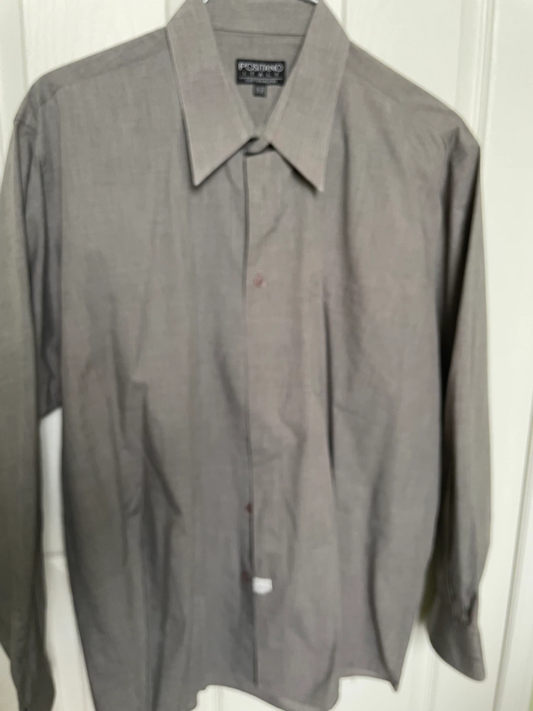 🏆Positano Italy Men's Cotton Blend Dress Shirt XL
