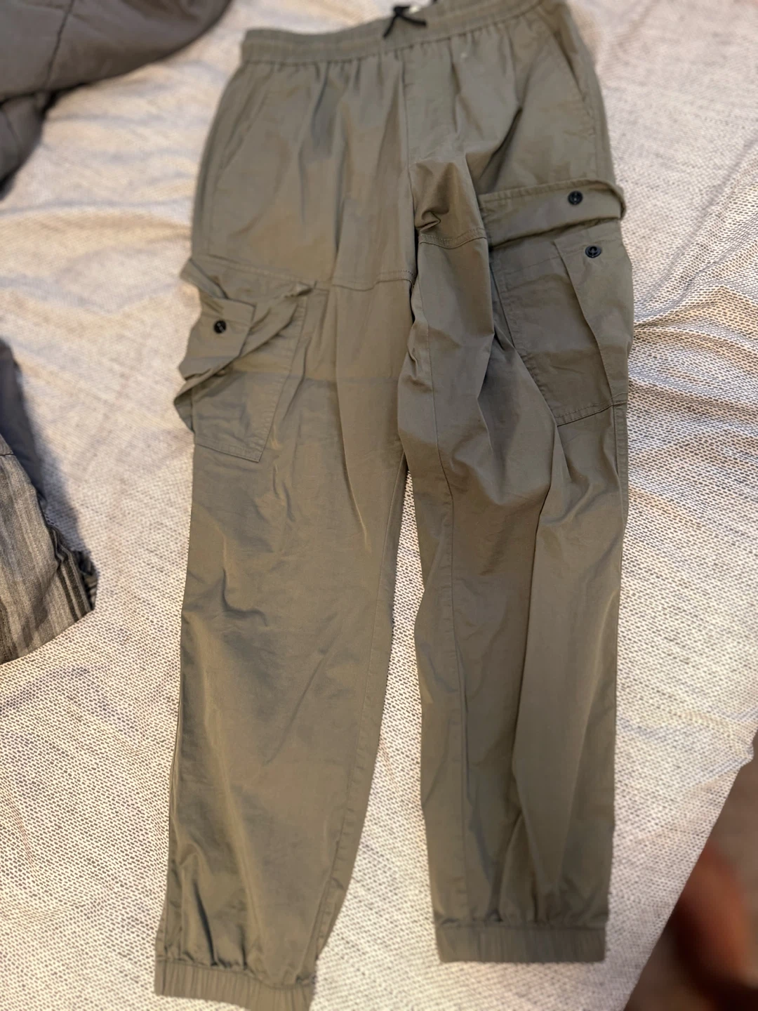 Olive Green Cargo Pants