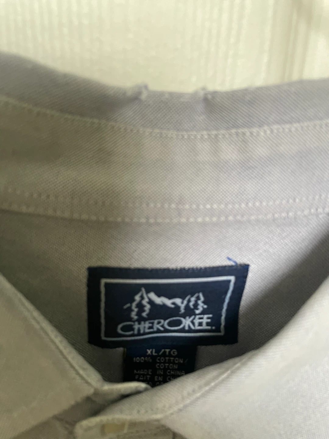 🏆Cherokee Long Sleeve Button Up Shirt XL - photo 2
