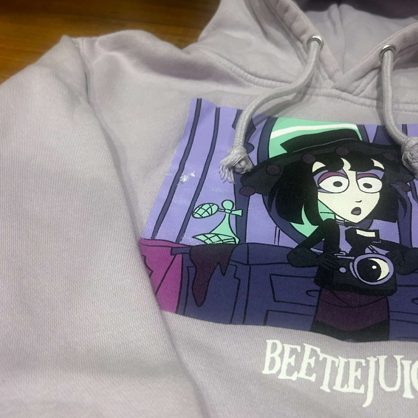 Retrokid x Beetlejuice Lydia Deetz Graphic Hoodie - photo 2