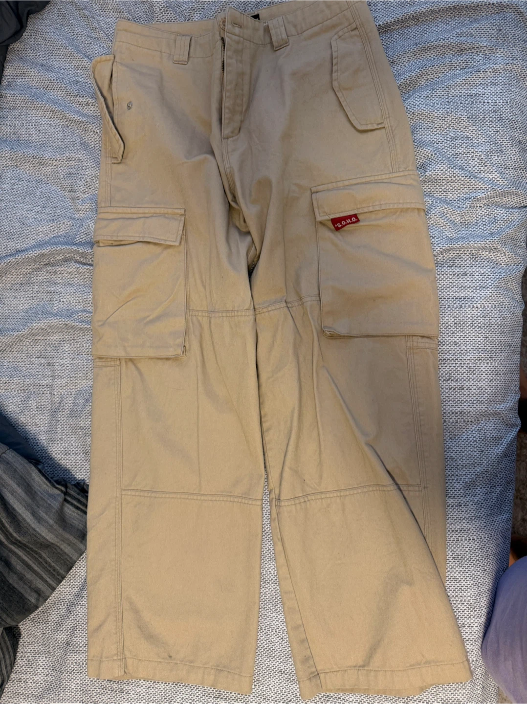SOHO Cargo Pants - Tan
