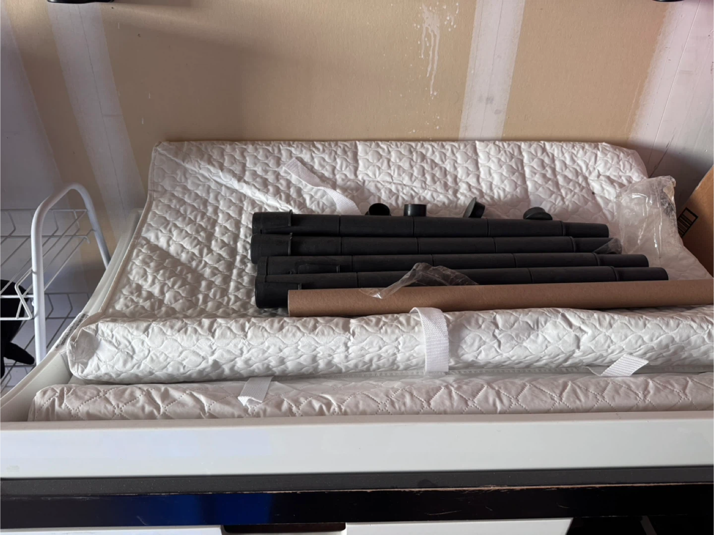 Baby Change Table Dresser Combo – 3 Drawer – Espresso/White - photo 5