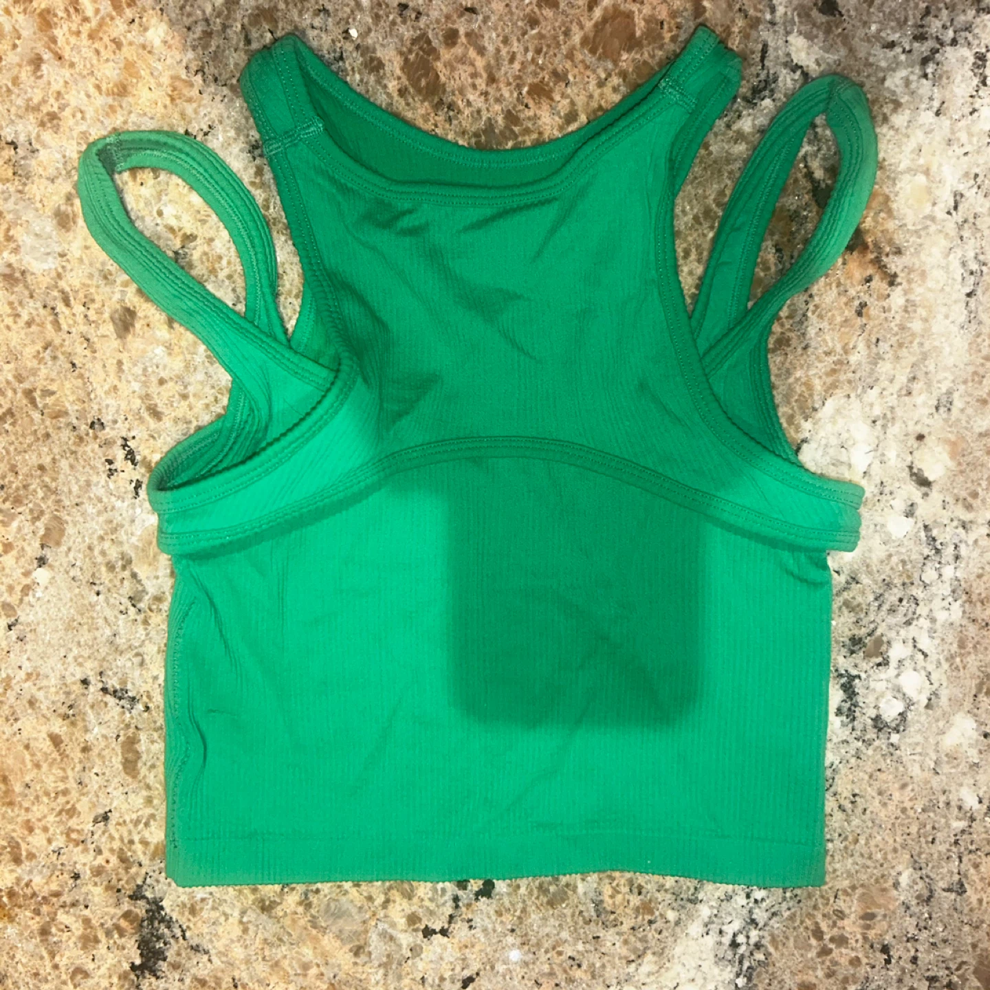 Garage Sterling Seamless Green Cutout Tank Top - photo 3