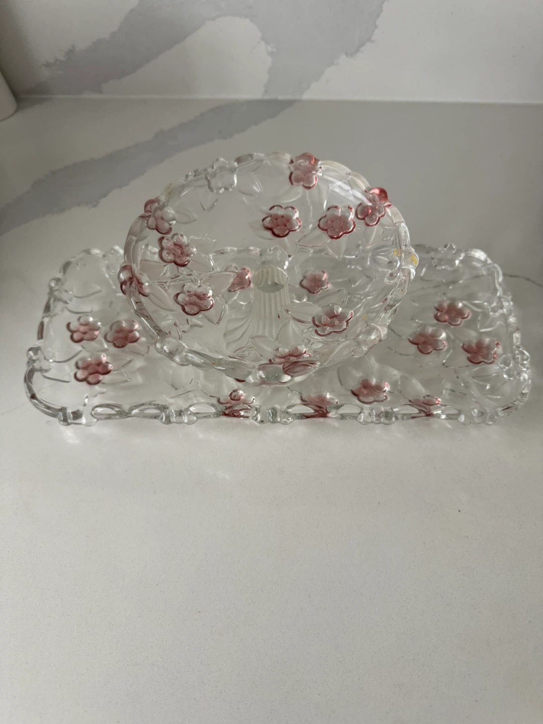 Waltherglas Crystal Bowl & Tray 🏆