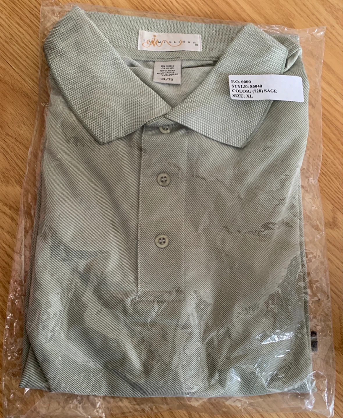 Il Migliore Sage Polo Shirt XL - photo 3