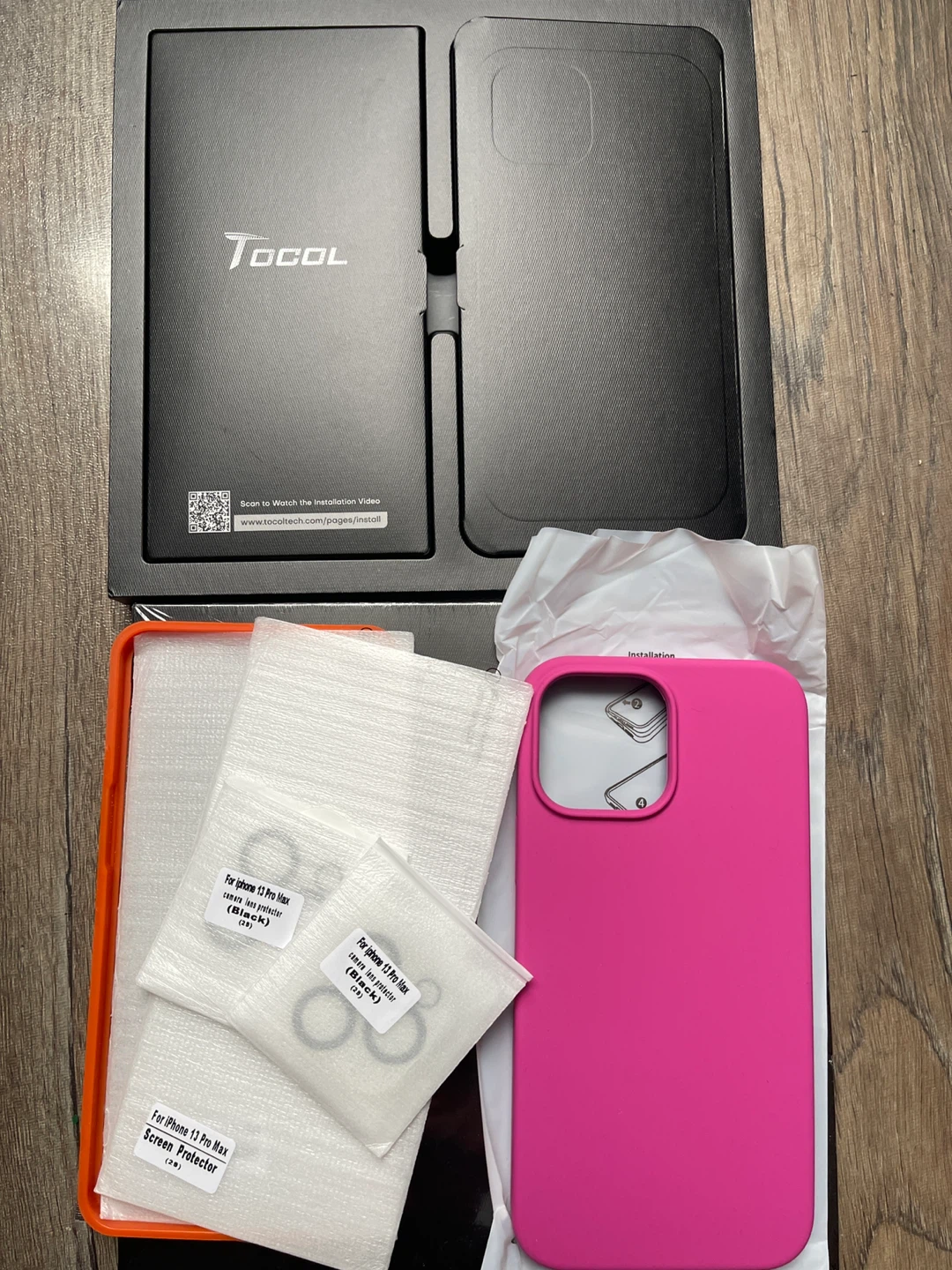 iPhone 13 Pro Max Case & Screen Protector 🏆