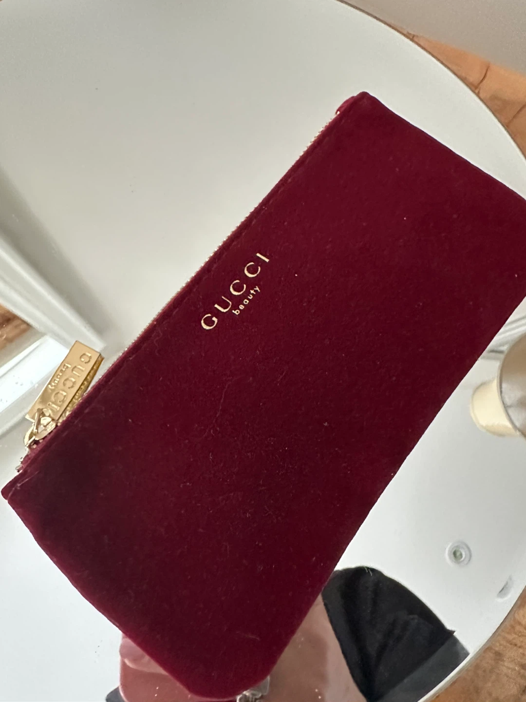 Gucci Beauty Velvet Pouch