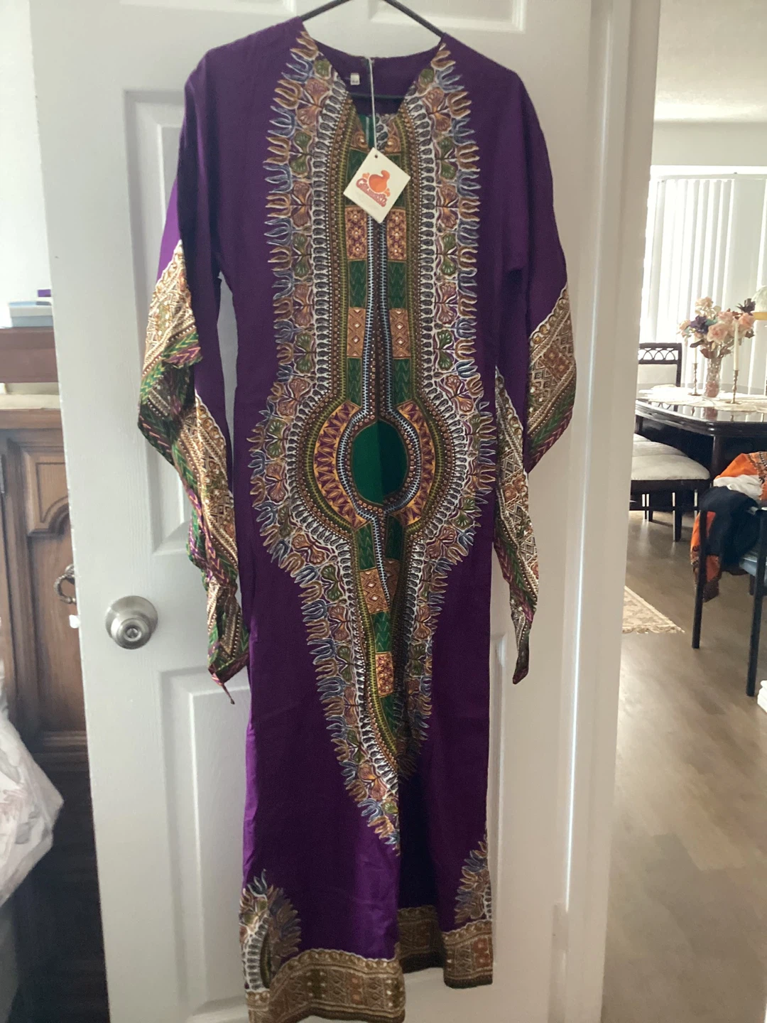 🏆 Authentic Vintage African Kaftan - photo 2