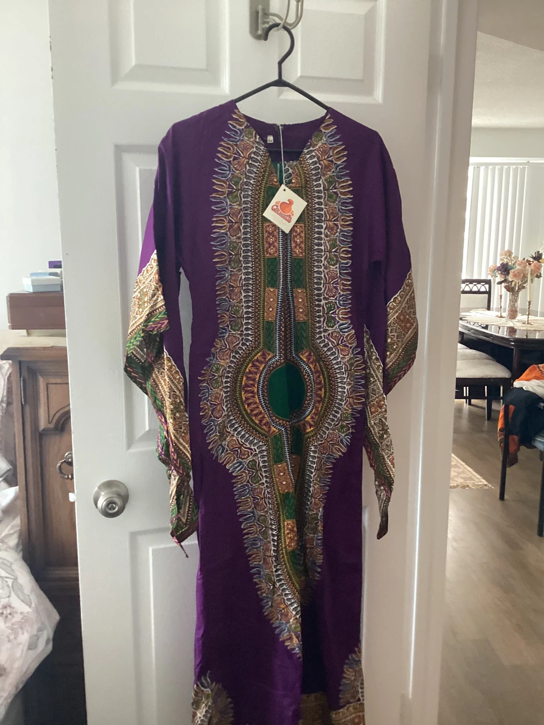 🏆 Authentic Vintage African Kaftan