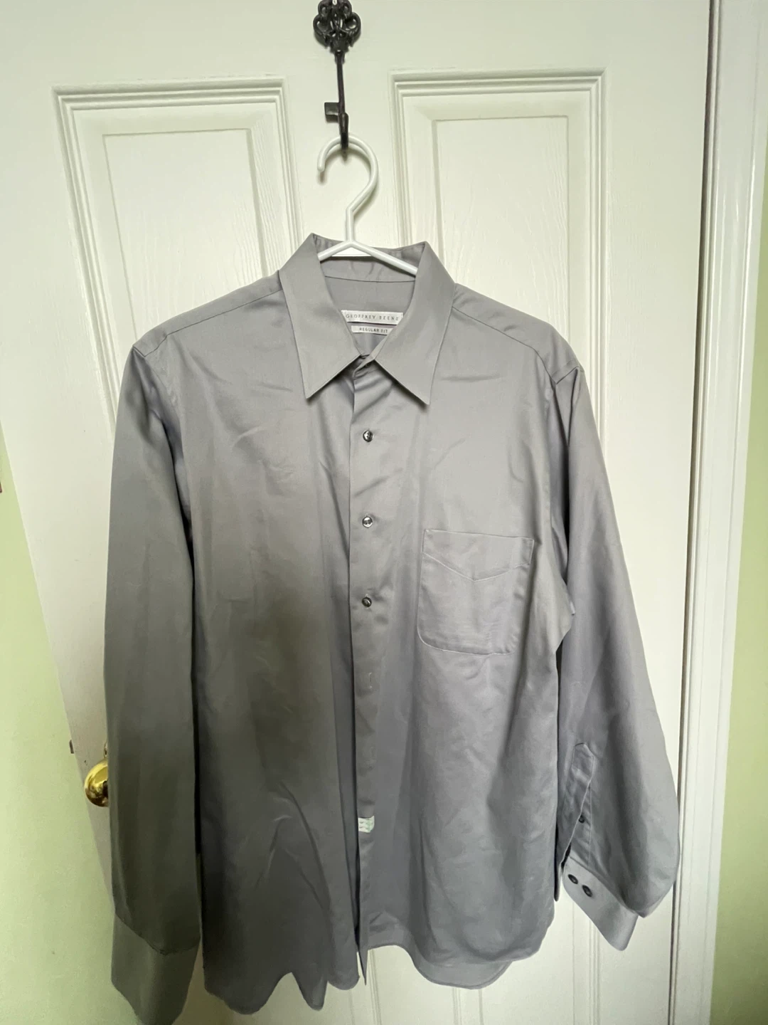 🏆 Geoffrey Beene Men's Grey Long Sleeve Shirt
