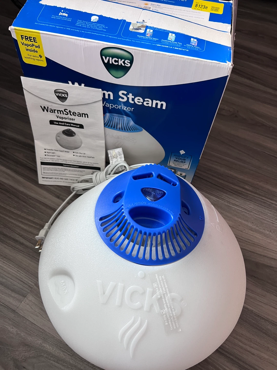 Vicks Warm Steam Vaporizer M-L - photo 3
