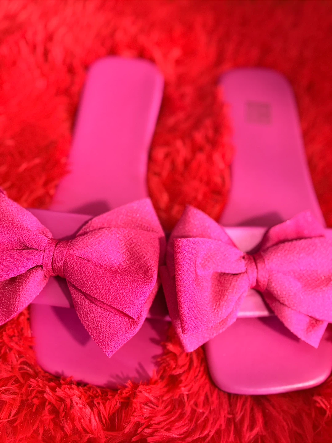 Pink Bow Slide Sandals - photo 2
