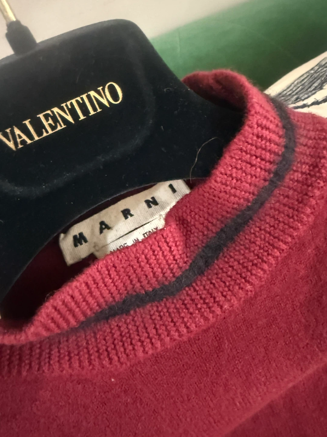 Marni burgundy wool  Sweater - photo 5