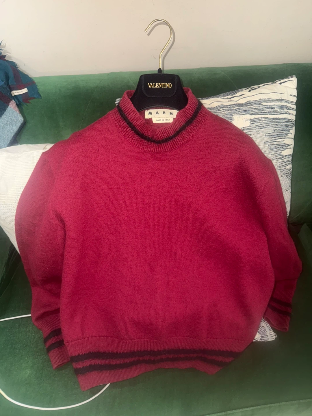 Marni burgundy wool  Sweater - photo 2