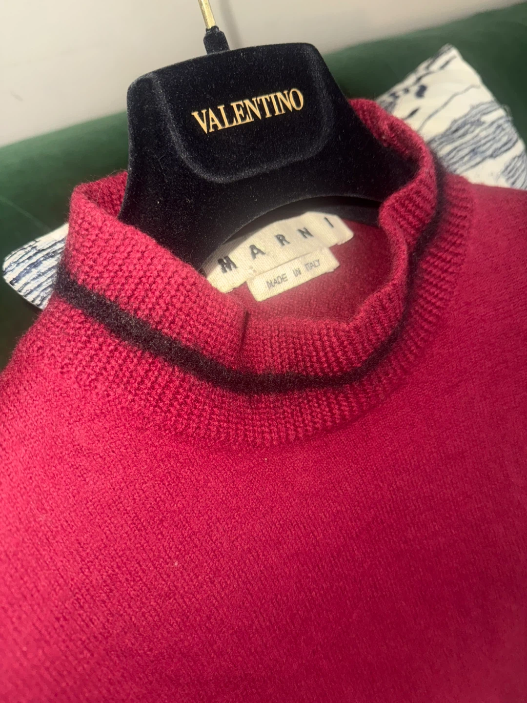 Marni burgundy wool  Sweater - photo 4