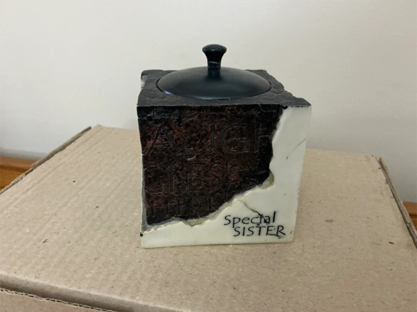 Candle Holder with Lid for Sister - photo 3
