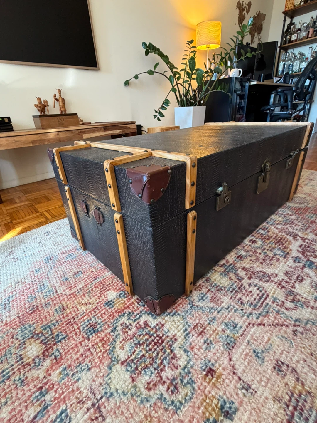 Over stock - Vintage Trunk Storage Chest - photo 2