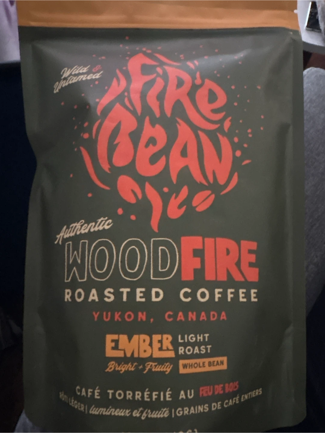 Firebean Woodfire Roasted Coffee - Ember Light Roast Whole Bean