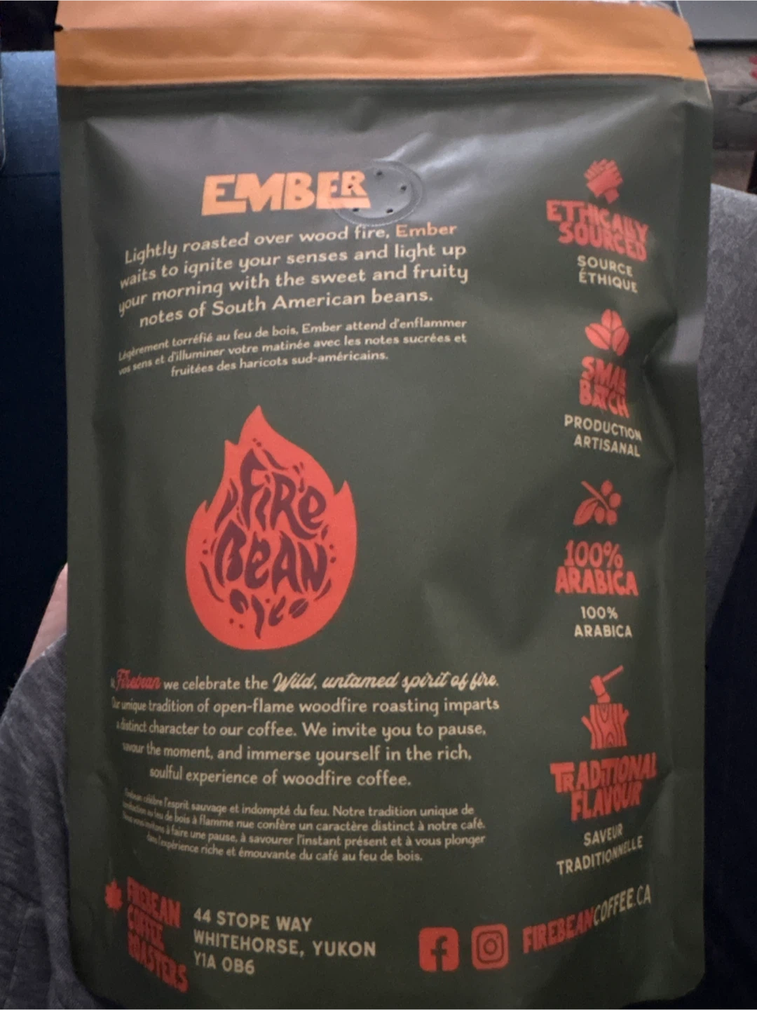 Firebean Woodfire Roasted Coffee - Ember Light Roast Whole Bean - photo 2