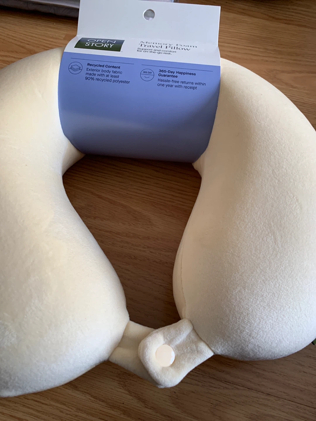 Open Story Memory Foam Travel Pillow - photo 3