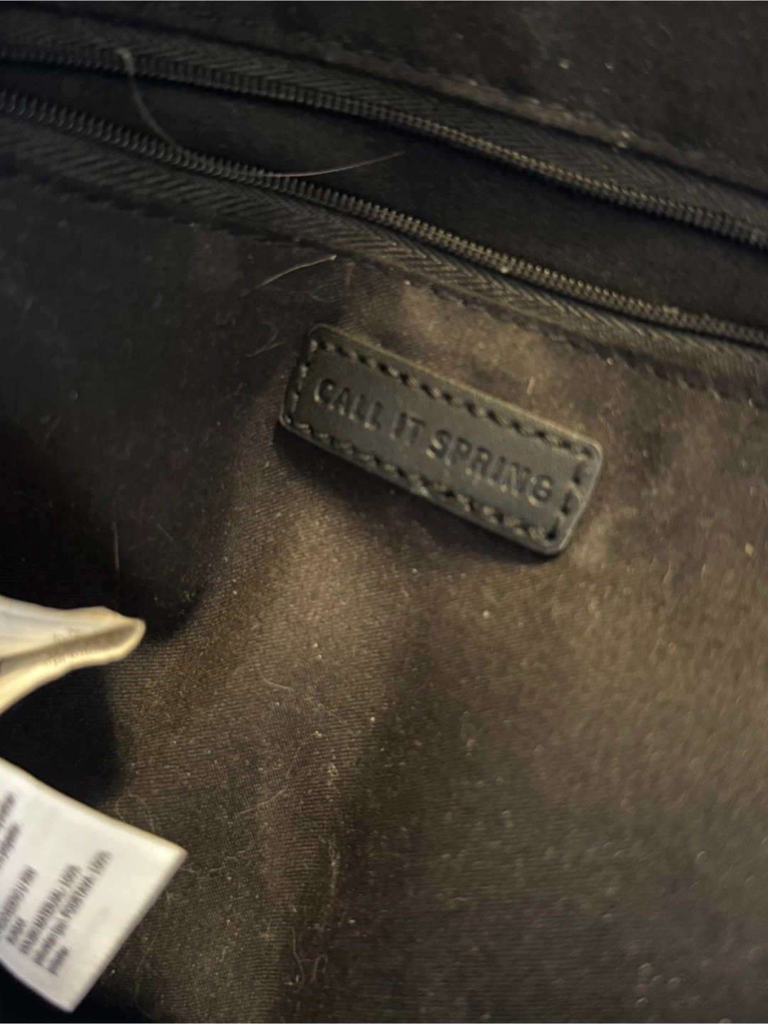 Call It Spring Black Mini Backpack – Quilted Pocket - photo 3