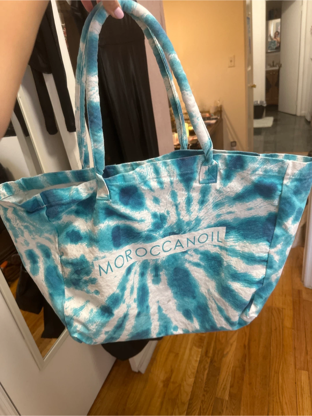 Moroccanoil Tie-Dye Tote Bag