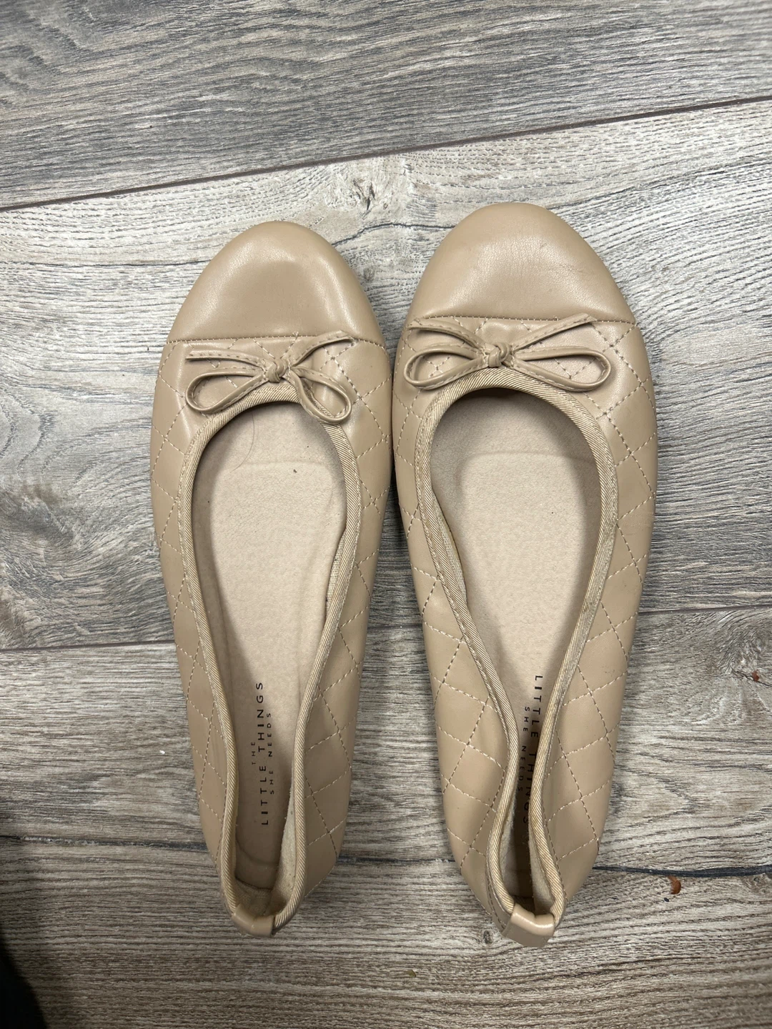 The Little Things She Needs Quilted Ballet Flats